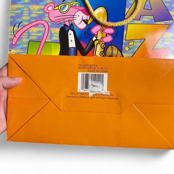 1996 Pink Panther Vintage Gift Bag ✨ - Picture 5 of 5